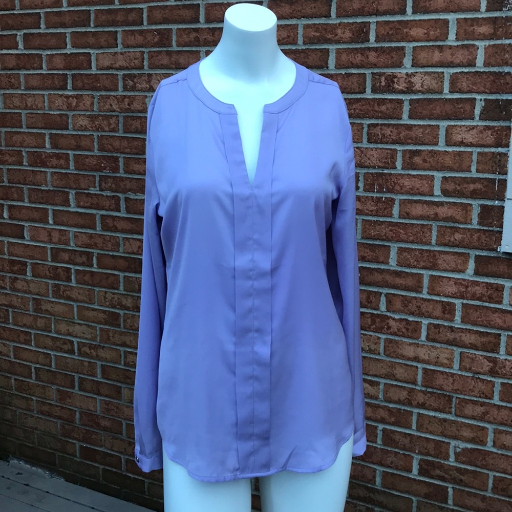 NWT The Limited purple blouse size Small